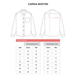 Camisa Boston Hombre/Unisex - Imagen 3