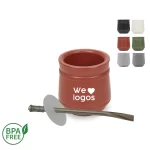 Mate Barril y Bombilla