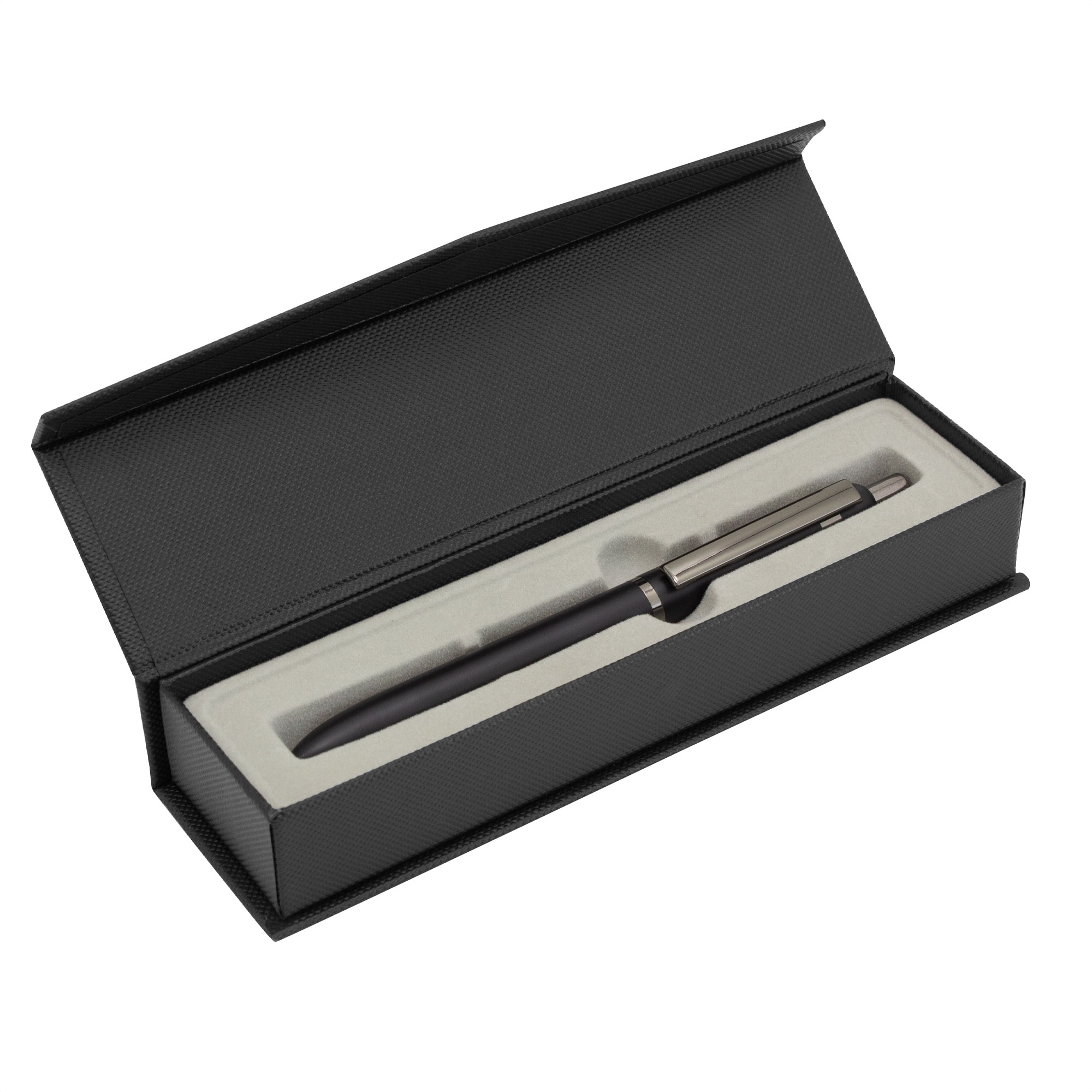 alt__promocional_publicitario_boligrafo_BP305-caja-regalo-abierta BOLÍGRAFO "SILVERFIELD I" - Imagen 1