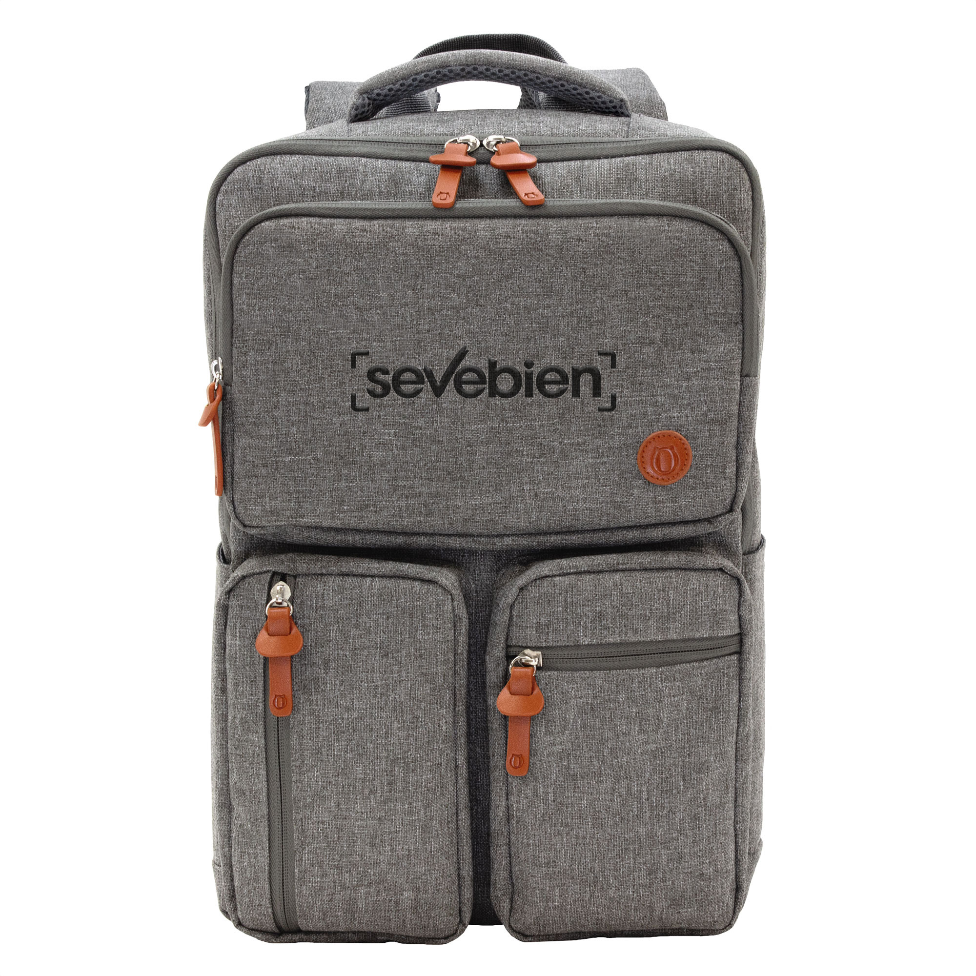 alt_promocional_publicitario_mochila_GATO_G325_gris-gris-1_logo Mochila "URBAN 6" - Imagen 1